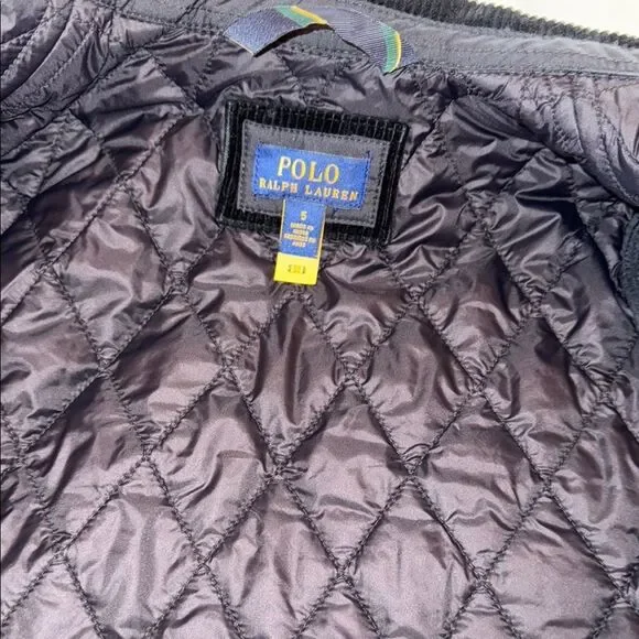 POLO RALPH LAUREN QUILTED JACKET 5Y